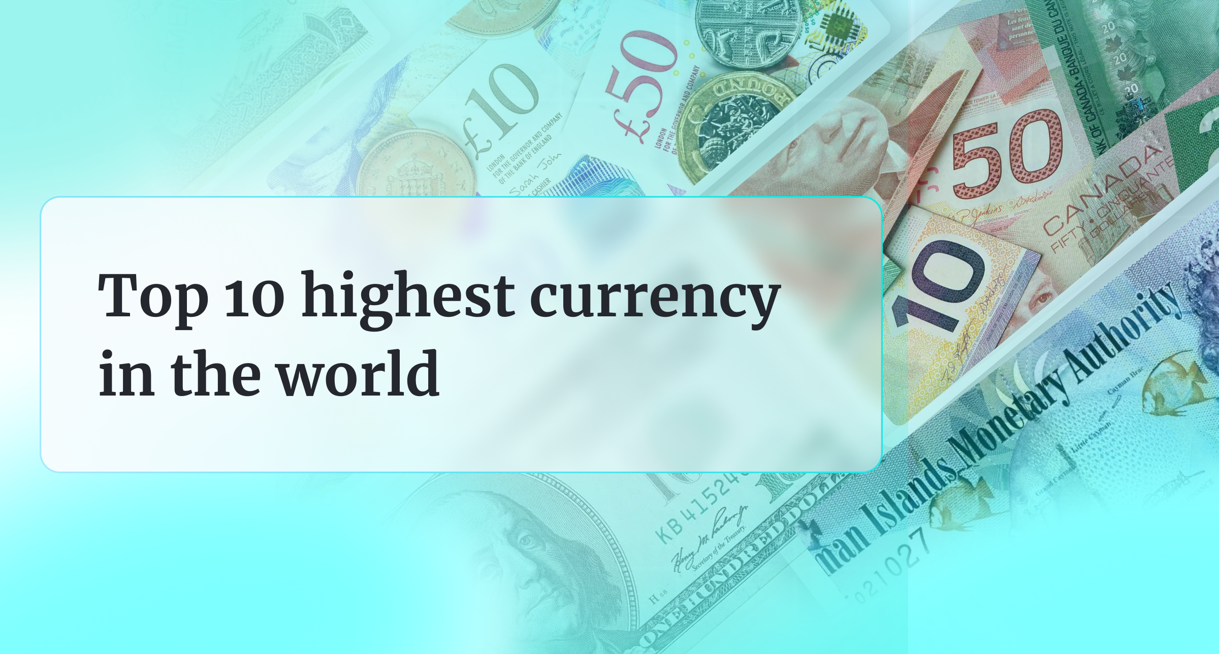 What is the highest currency in the world? | CPT Markets Group